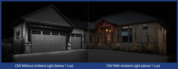 Lorex Ambient lighting comparison. (CNW Group/LOREX Technology Inc.)
