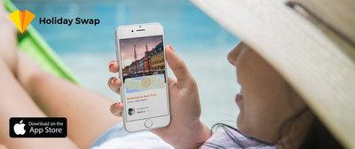 Swap your space with travellers around the world to travel for cheaper. Winner of Best New App Award, Holiday Swap is changing how we travel the world (PRNewsfoto/Holiday Swap)