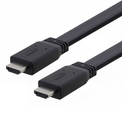 Flat HDMI Cables for Tight Space A/V Applications