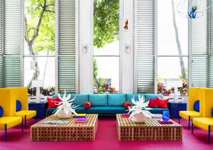 "Nature Meets Neon" at the Transformed Shoreline Hotel Waikiki