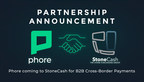 Phore Blockchain Announces Partnership With StoneCash Group for B2B Cross-Border Transactions