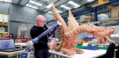 Bringing the dragons back to life required a unique combination of research and reverse engineering - scanning a wood-carved dragon with the FARO® Design ScanArm into 3D Systems’ Geomagic® Design X reverse engineering software.