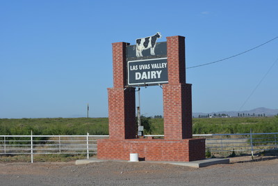 Entrance to Las Uvas Dairy