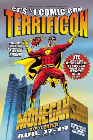 TERRIFICON Brings Comic Con Action to Mohegan Sun's All-New, Giant Sized Expo Center on August 17-19