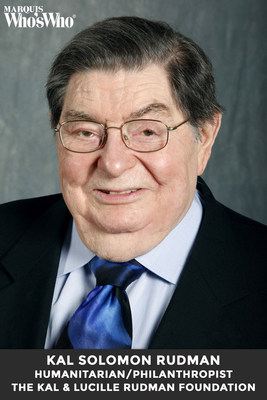 Kal Rudman Presented with the Albert Nelson Marquis Lifetime Achievement Award