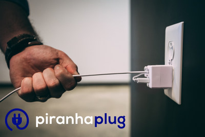 Never Lose Another Charger Again! Piranha Plug keeps your precious chargers where and when you want them! Piranha Plug adds security to charging by locking the charger cube into wall outlets and then securing the cord to the charging cube. No more lost or stolen cords!