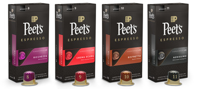 Peet’s Nespresso® OriginalLine Compatible Espresso Capsules