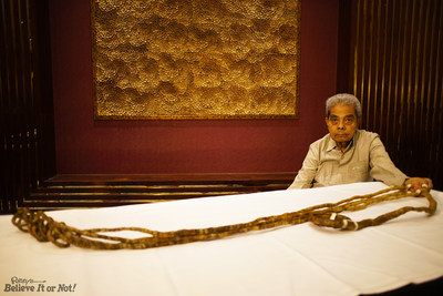 World's longest nails record-holder gets them cut