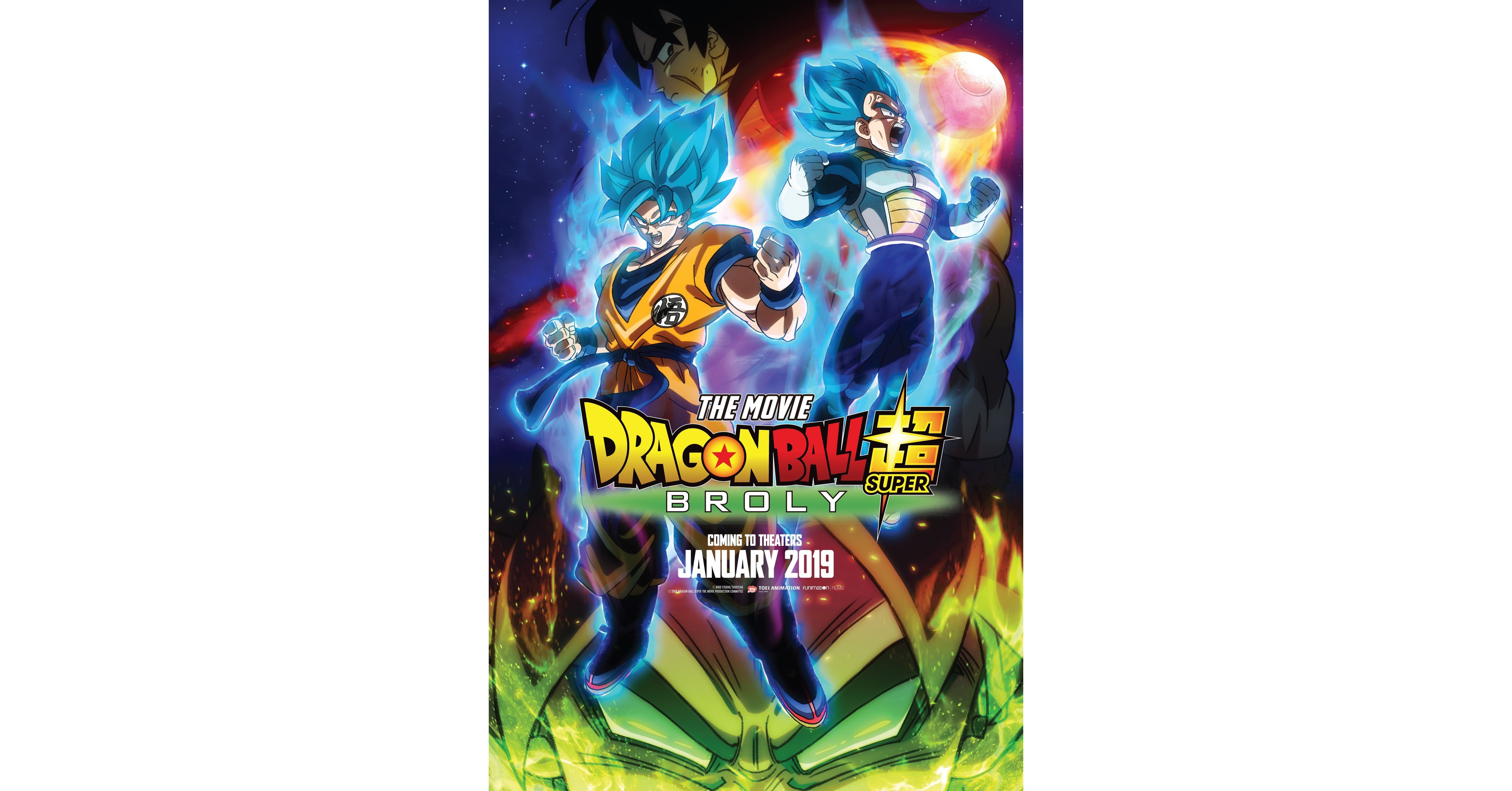 Funimation Acquires New Dragon Ball Super Movie For Theatrical Distribution January 19 In U S And Canada