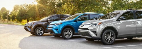 The 2018 Toyota RAV4 is available at Roberts Toyota, in Columbia.