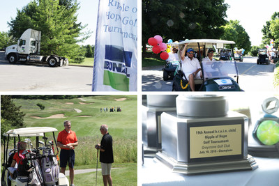 Bunzl Golf Tournament for b.r.a.i.n.child 2018 (CNW Group/Bunzl Canada)