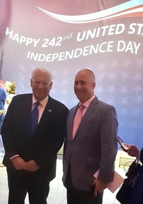 Abeles &amp; Heymann the Official Sponsor for the US Embassy in Israel 242nd Independence Day Celebration Held in Israel