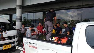 Foton Motor involved in rescue mission in Chiang Rai, Thailand