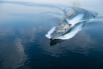 LCS 13 (Wichita) completed Acceptance Trials in Lake Michigan.