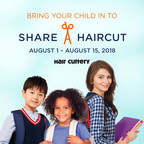 Hair Cuttery To Support Underprivileged Children with Back-to-School Share-A-Haircut Program