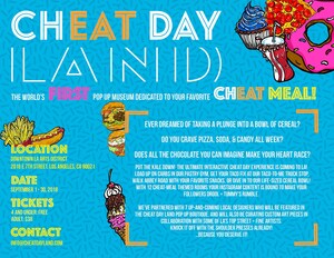 Who knew cheating could be so much fun? Get ready Los Angeles, Cheat Day Land is coming!