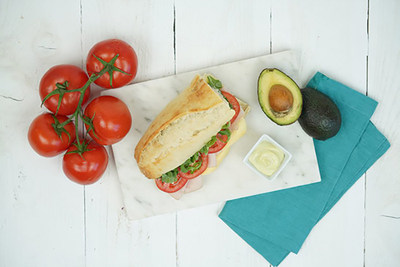 Turkey Artichoke Baguette is part of Alaska Airlines’ new main cabin menu that launched today and features fresh, local ingredients and will rotate quarterly.