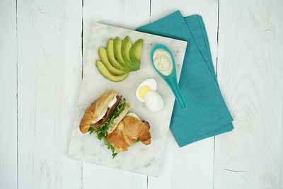 Croissant Sandwich is part of Alaska Airlines’ new seasonally-inspired main cabin menu that launched today and features fresh, local ingredients.