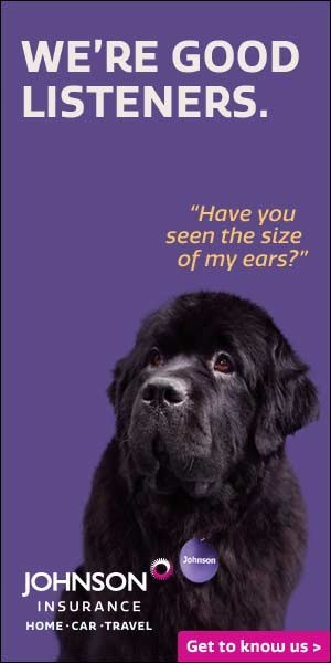Johnson the Dog ad (CNW Group/Johnson Insurance)