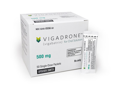 Vigadrone™ (vigabatrin) for Oral Solution, 500 mg. Upsher-Smith Laboratories, LLC