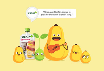 Sprout Foods Sophie Sprout