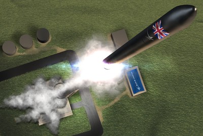 Notional image of the UK’s first commercial spaceport at the Sutherland Site in Melness, Scotland, which will conduct the UK’s first vertical, orbital rocket launch in the early 2020s.