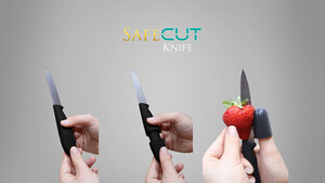 Cut Your Food Not Your Finger:  Safecut Knife Launches Kickstarter Campaign