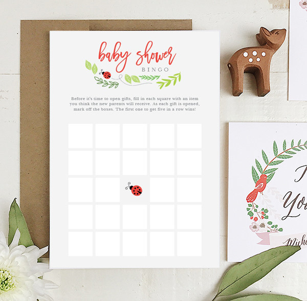 Basic Invites brand new baby shower games line. Available now.