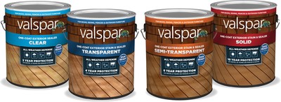 Valspar® Stain Debuts Exclusively at Lowe’s July 2018
