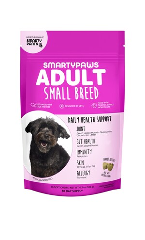 SmartyPants Vitamins Launches SmartyPaws, A Daily Supplement Line For Dogs