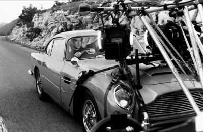SPYSCAPE, the edutainment company focused on the world of secret intelligence, purchased James Bond’s storied Aston Martin DB5, driven by Pierce Brosnan in GoldenEye, for £2 million ($2.6 million), to allow Bond fans to get behind the wheel. This is the exact car that was the star of an epic race in the hills above Monaco against villain Xenia Onatopp, played by Famke Janssen. James Bond fans can sign up online at www.spyscape.com/db5 for more information. AF archive / Alamy Stock Photo