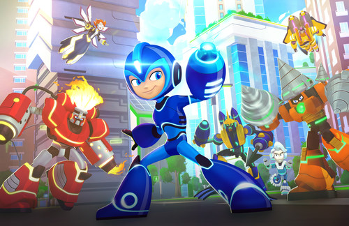Mega Man: Fully Charged, from DHX Media and Dentsu Entertainment USA, launches on Cartoon Network US on August 5, 2018. (CNW Group/DHX Media Ltd.)