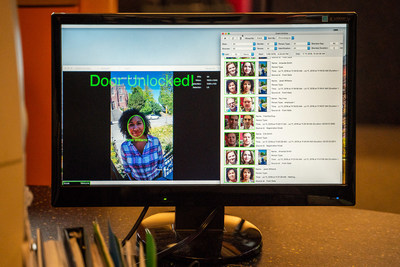 SAFRtm from RealNetworks encrypts all facial data and images to ensure privacy. (PRNewsfoto/RealNetworks, Inc.)