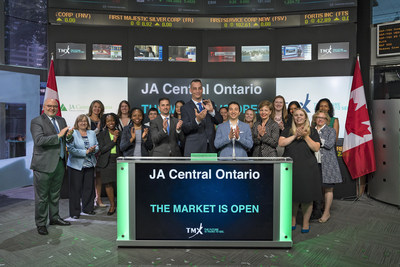 JA Central Ontario Opens the Market (CNW Group/TMX Group Limited)