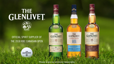 The Glenlivet renews partnership with Golf Canada. (CNW Group/Corby Spirit and Wine Communications)