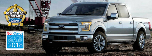 Chattanooga-area car shoppers who are looking for award-winning customer service will find what they are looking for at Marshal Mize Ford - a recipient of the 2018 CarGurus Top Rated Dealer Award.