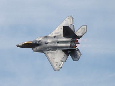 U.S. Air Force F-22 Raptor and A-10 Thunderbolt II Demonstration Teams ...