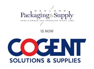 Oakland Packaging &amp; Supply Is Now Cogent Solutions &amp; Supplies