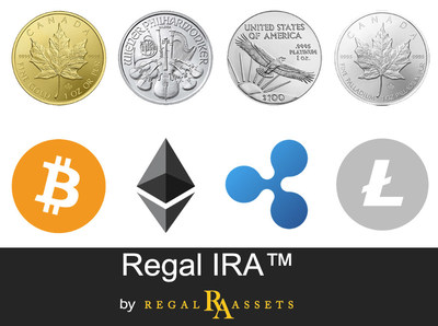 Regal IRA is America's first Alternative Assets Retirement Vehicle that includes both Metals and Cryptos