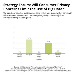 Strategy experts split over the effect of privacy concerns on big data in new survey from MIT Sloan Management Review
