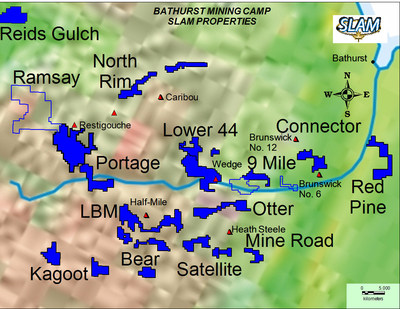 SLAM 39,000 Hectare Spread In The BMC (CNW Group/SLAM Exploration Ltd.)