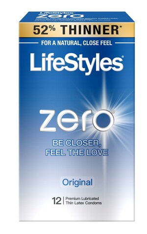 LifeStyles® Condoms Introduces ZERO®, The Brand's Thinnest Latex Condom