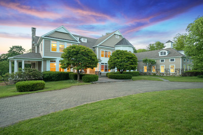 Working with MacMillan Architects, the property owner designed the residence for long-term durability and simplified maintenance. The structure uses materials such as Synboard® (a wood-like material that is stronger than natural wood and impervious to water damage) and aluminum-clad windows. Discover more at ConnecticutLuxuryAuction.com.