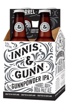 Innis &amp; Gunn Releases Barrel-Aged Gunnpowder IPA in the USA