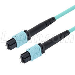 OM4和OM3 24芯MPO光纤组件