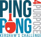 Clayton and Ellen Kershaw Host 6th Annual Ping Pong 4 Purpose on August 23rd to Impact Children and Families Around the World