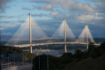 Queensferry Crossing; image courtesy of Transport Scotland.