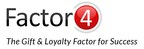 Factor4 Announces Gift Card Integration with Chargent Terminal by AppFrontier®