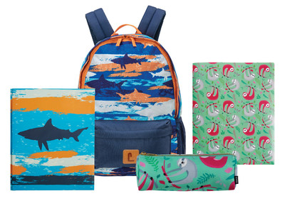 The youngest students can bring their stuffed animals to school but, for the rest of us, why not go back-to-school accompanied by a favourite animal-print backpack or accessory – sloths, sharks, and even flamingos. (CNW Group/Staples Canada Inc.)