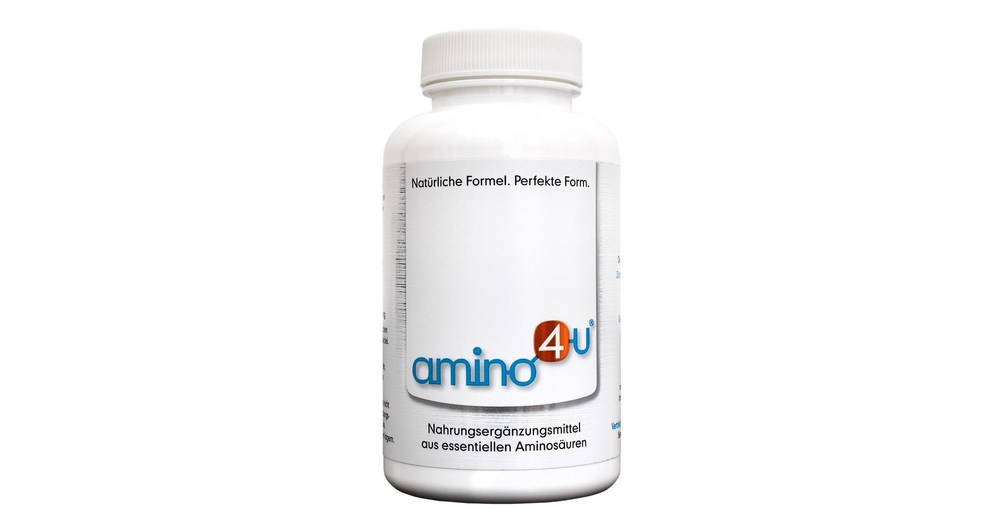 Amino4u natural, vegan capsules and powder amino acid supplements now
